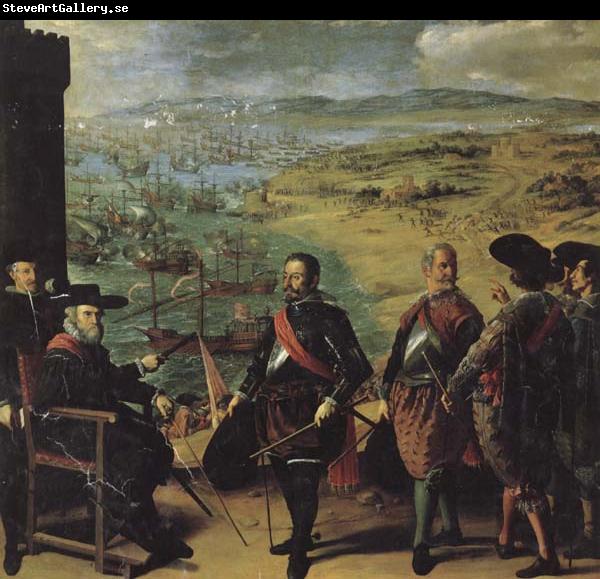 Francisco de Zurbaran The Defense of Cadiz Against the English